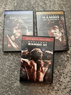 Rambo Ultimate Edition DVD Collection 3 Disc Stallone First Blood Trilogy - Thumbnail 4