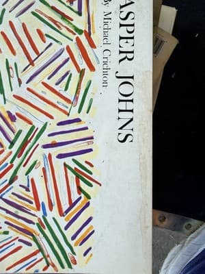Jasper Johns Art Book Michael Crichton Modern Art Lithograph Pop Art - Thumbnail 2