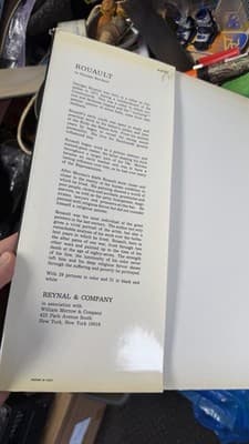 Giuseppe Marchiori Rouault Art Book Reynal & Company Vintage Art Book - Thumbnail 4