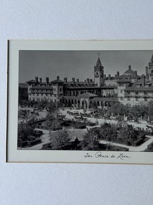 Vintage Photograph of The Ponce de Leon Hotel, Framed, USA, 8x5 Inches - Thumbnail 4