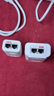 Ubiquiti PoE Injectors Lot 2pcs 48V Ethernet LAN Power Adapters Unifi - Thumbnail 3