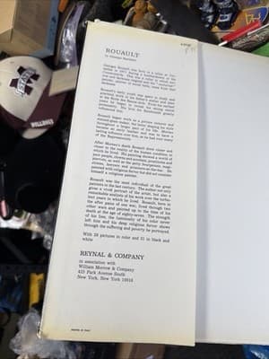 Giuseppe Marchiori Rouault Art Book Reynal & Company Vintage Art Book - Thumbnail 2