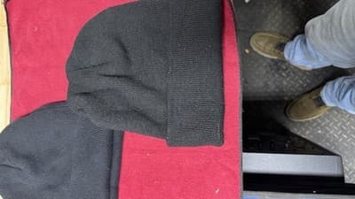 Carhartt Beanie + The Beard Struggle Knit Hat Black Lot of 2 Winter - Thumbnail 6