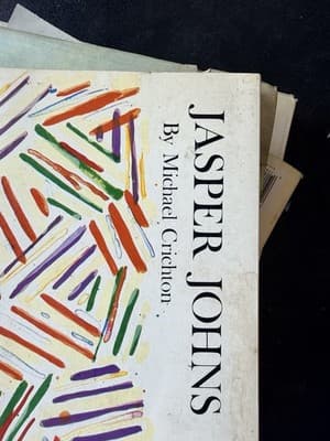 Jasper Johns Art Book Michael Crichton Modern Art Lithograph Pop Art - Thumbnail 3