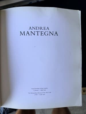 Andrea Mantegna Exhibition Catalog Met Museum Royal Academy Art Book - Thumbnail 3
