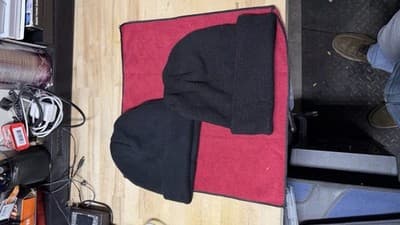 Carhartt Beanie + The Beard Struggle Knit Hat Black Lot of 2 Winter - Thumbnail 5