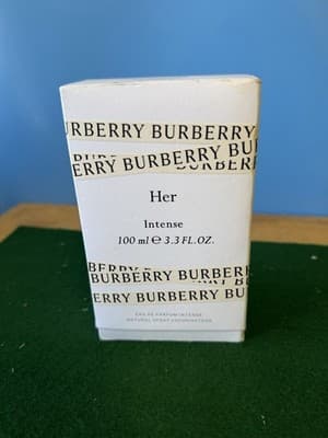 Burberry Her Intense Eau De Parfum 3.3 Oz 100ml Women Perfume With Box