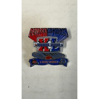 NFL Super Bowl XL Detroit Michigan 2006 I Was There Enamel Collector Pin PSG - Thumbnail 4