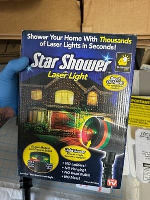 Telebrands Star Shower Laser Light Projector