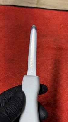 Sanitized Mundial Brazil NSF Oyster Shucker Knife White Handle - Thumbnail 4