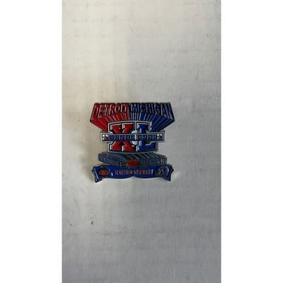NFL Super Bowl XL Detroit Michigan 2006 I Was There Enamel Collector Pin PSG