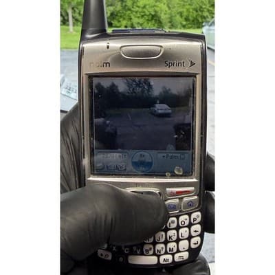 Palm Treo 700p Sprint Power Vision Smartphone PDA Silver Retro Bundle with Box - Thumbnail 10