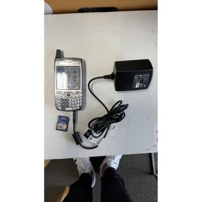 Palm Treo 700p Sprint Power Vision Smartphone PDA Silver Retro Bundle with Box - Thumbnail 9