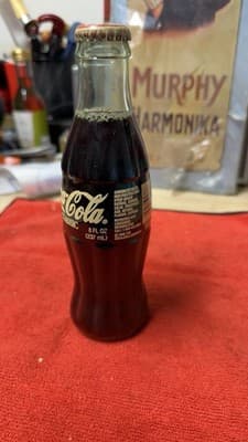 1996 Coca Cola Tejano Music Awards Sealed 8oz Bottle Full - Thumbnail 4