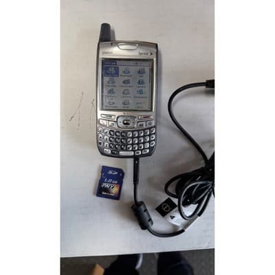 Palm Treo 700p Sprint Power Vision Smartphone PDA Silver Retro Bundle with Box - Thumbnail 8
