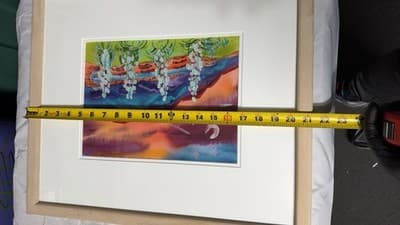 Phyllis Kapp 1997 Signed Framed Southwest Landscape Print Wall Art - Thumbnail 20