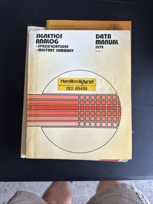 Signetics Data Manuals 1979 – Logic, Analog, Microprocessor, Military – Lot of 2 - Thumbnail 10