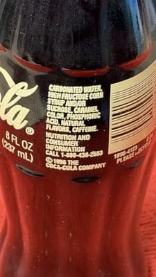 1996 Coca Cola Tejano Music Awards Sealed 8oz Bottle Full - Thumbnail 6