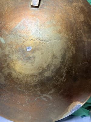 Crate & Barrel Metal Disc Wall Art, Large Decorative Wall Hanging – See Damage - Thumbnail 11