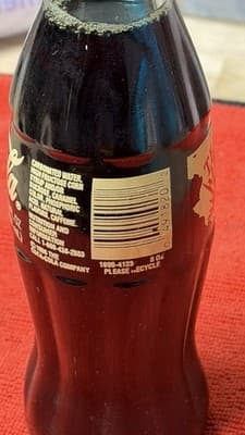 1996 Coca Cola Tejano Music Awards Sealed 8oz Bottle Full - Thumbnail 7