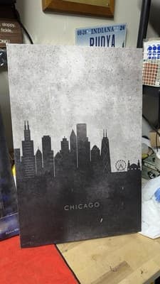 Chicago Shoreline Canvas Art by Kathleen Patrick 24x18 Cityscape - Thumbnail 7
