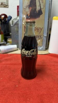 1996 Coca Cola Tejano Music Awards Sealed 8oz Bottle Full - Thumbnail 3