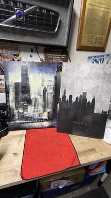 Chicago Shoreline Canvas Art by Kathleen Patrick 24x18 Cityscape
