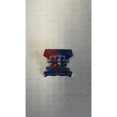 NFL Super Bowl XL Detroit Michigan 2006 I Was There Enamel Collector Pin PSG - Thumbnail 2