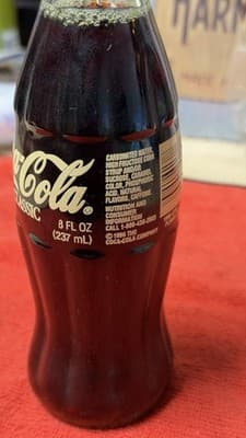 1996 Coca Cola Tejano Music Awards Sealed 8oz Bottle Full - Thumbnail 5