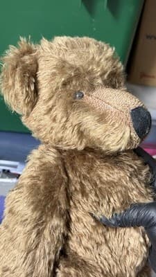 Biggi Metzel Gerry German Artist Bear Mohair 17” LE 157/250 - Thumbnail 11