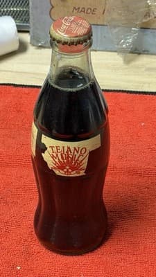 1996 Coca Cola Tejano Music Awards Sealed 8oz Bottle Full - Thumbnail 9