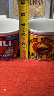 Set of 2 Cajun Chili Coffee Mugs Hot Stuff Louisiana Style - Thumbnail 13