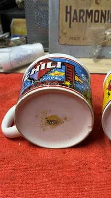 Set of 2 Cajun Chili Coffee Mugs Hot Stuff Louisiana Style - Thumbnail 11