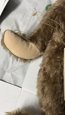 Biggi Metzel Gerry German Artist Bear Mohair 17” LE 157/250 - Thumbnail 6