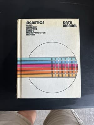 Signetics Data Manuals 1979 – Logic, Analog, Microprocessor, Military – Lot of 2