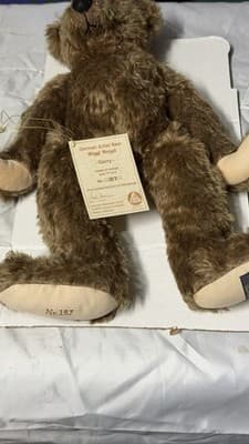 Biggi Metzel Gerry German Artist Bear Mohair 17” LE 157/250 - Thumbnail 2