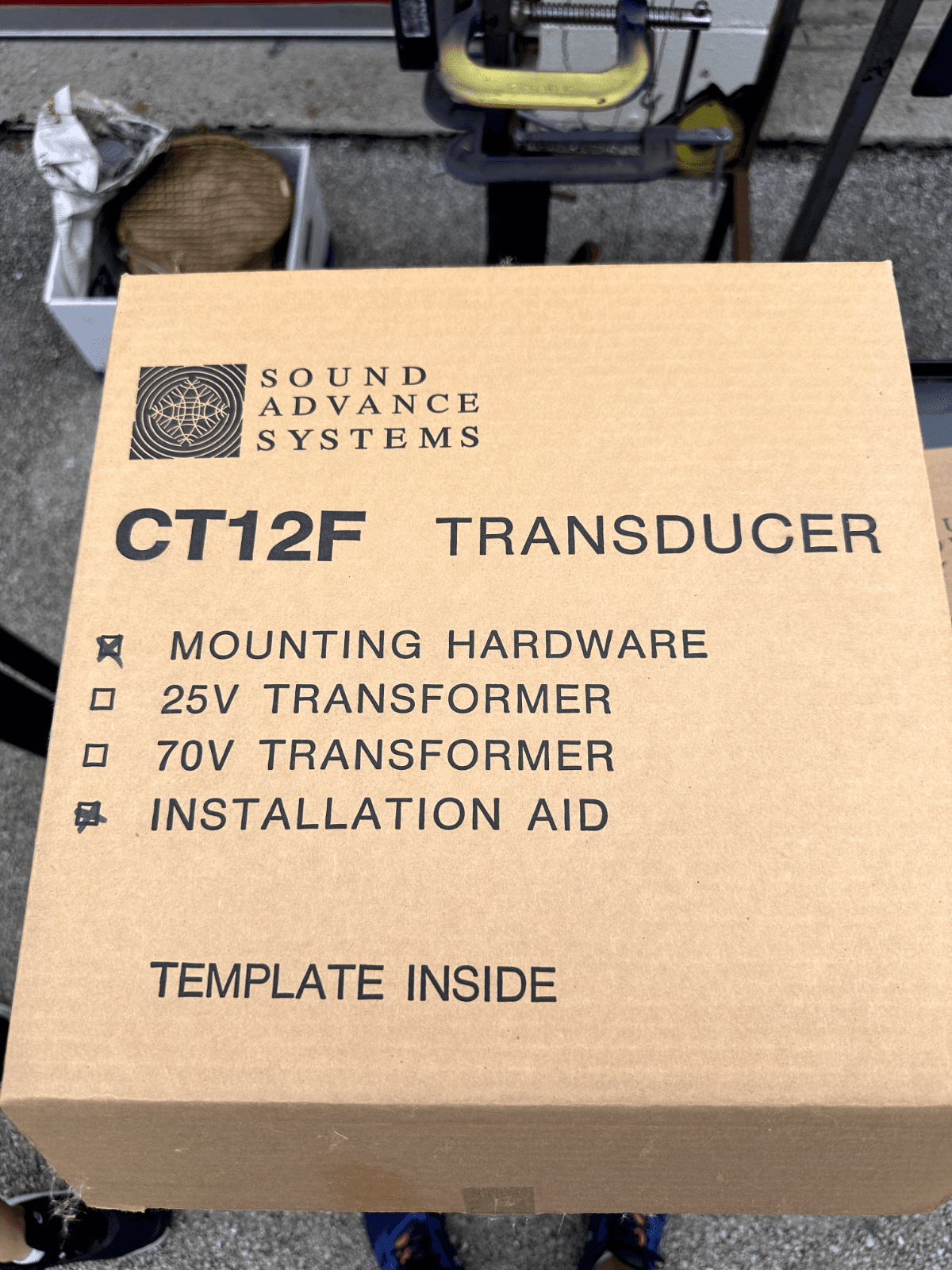 Sound Advance CT12F Sound Transducer Speaker Panel – High-Fidelity “Invisible”