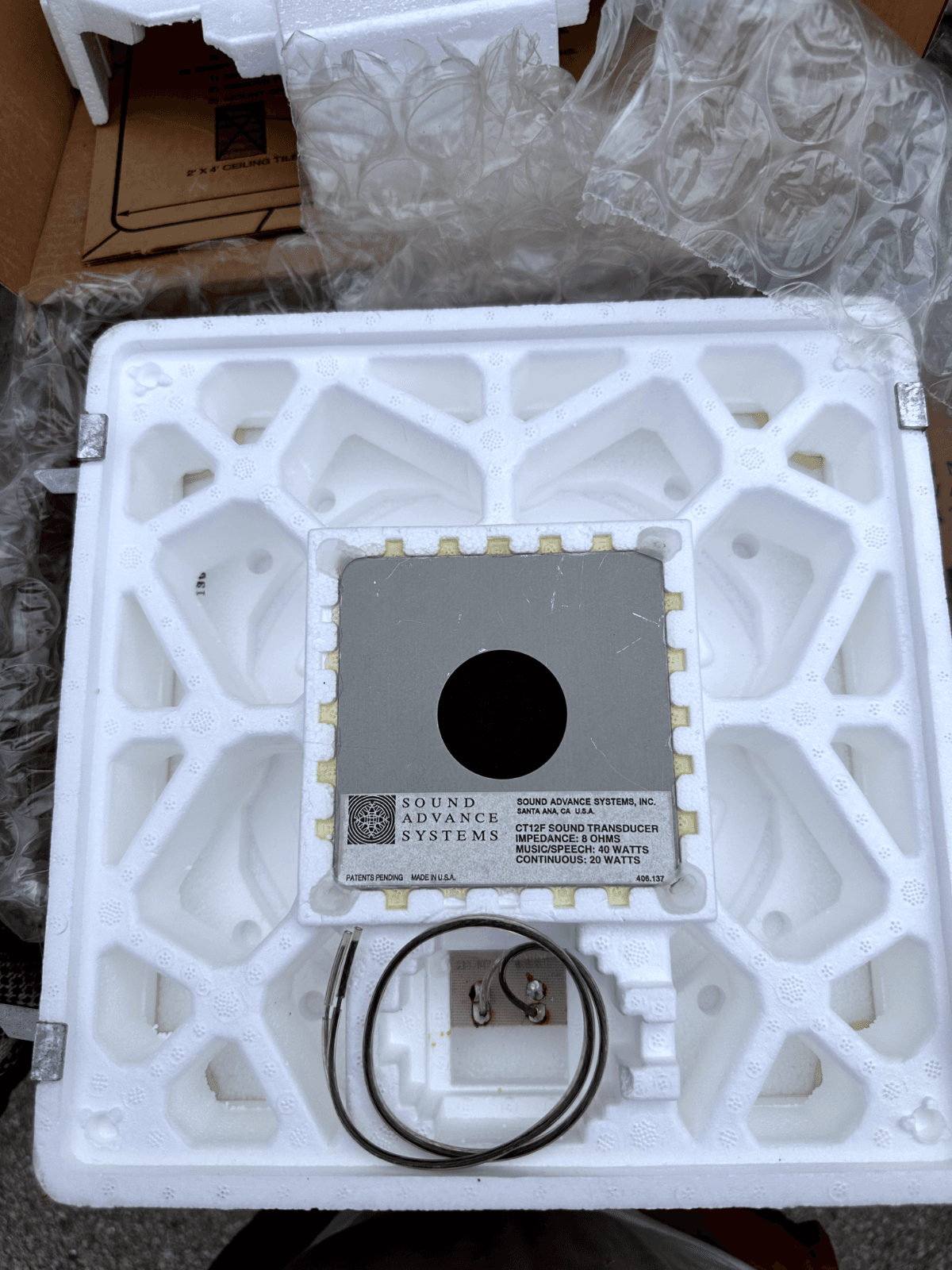 Sound Advance CT12F Sound Transducer Speaker Panel – High-Fidelity “Invisible” - Thumbnail 7