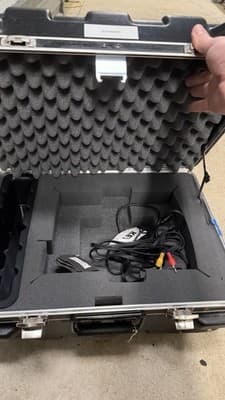 InFocus Hard Rolling Projector Case w/ Foam Insert Lockable Travel Case - Thumbnail 13