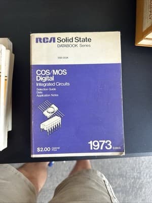 A Fantastic Collection of Original RCA Technical Books and Databooks Lot of 13 - Thumbnail 2