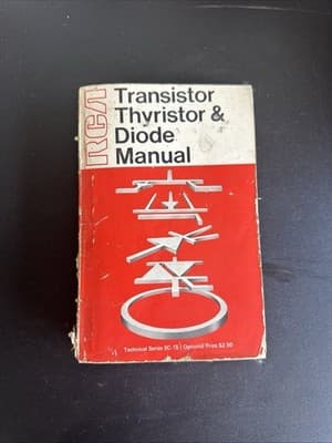 A Fantastic Collection of Original RCA Technical Books and Databooks Lot of 13 - Thumbnail 3