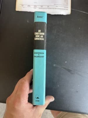 1978 book Air Conditioning Home Commercial 1st ed PALMQUIST central, automobile - Thumbnail 6