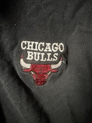 Vintage Starter Chicago Bulls Polo Shirt Mens Size Large - Thumbnail 2