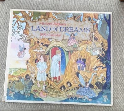 Michael Hague Land of Dreams 1993 Calendar Fantasy Fairy Art AMCAL