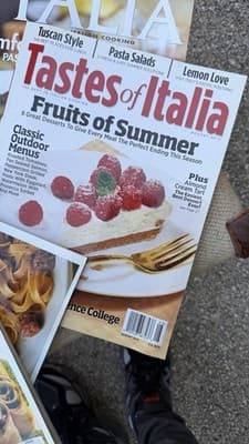 Lot 7 Italian Cooking Magazines La Cucina Italiana Tastes of Italia 2001-2010 - Thumbnail 4