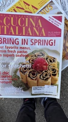 Lot 7 Italian Cooking Magazines La Cucina Italiana Tastes of Italia 2001-2010 - Thumbnail 3