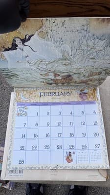Michael Hague Land of Dreams 1993 Calendar Fantasy Fairy Art AMCAL - Thumbnail 8