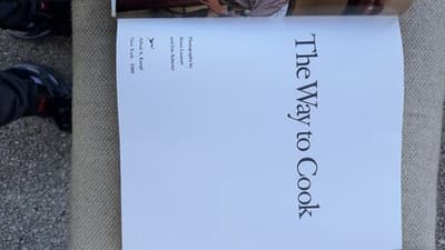 Julia Child The Way to Cook 1989 Hardcover Cookbook w/ Dust Jacket - Thumbnail 6