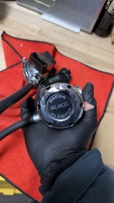 Vintage DACOR Balanced Olympic 400 Scuba Regulator Untested - Thumbnail 4