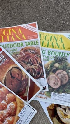La Cucina Italiana Magazine Lot 5 2002 2003 2005 Italian Cooking Food - Thumbnail 4
